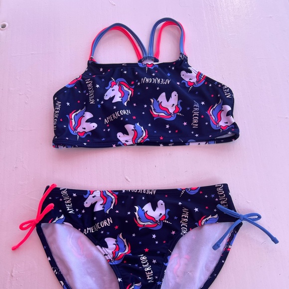 GIRLS UNICORN BIKINI - Picture 9 of 15